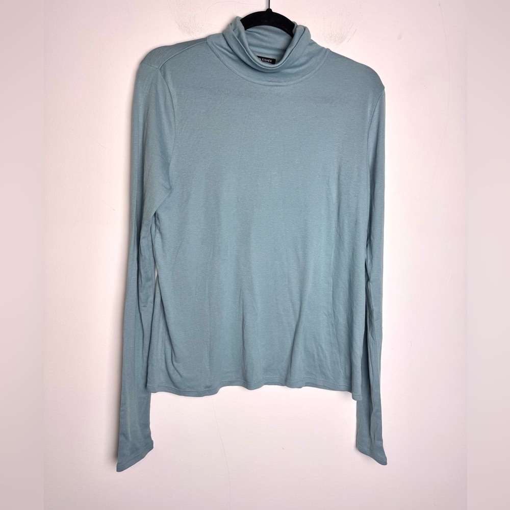 Eileen Fisher Cotton Lyocell turtleneck